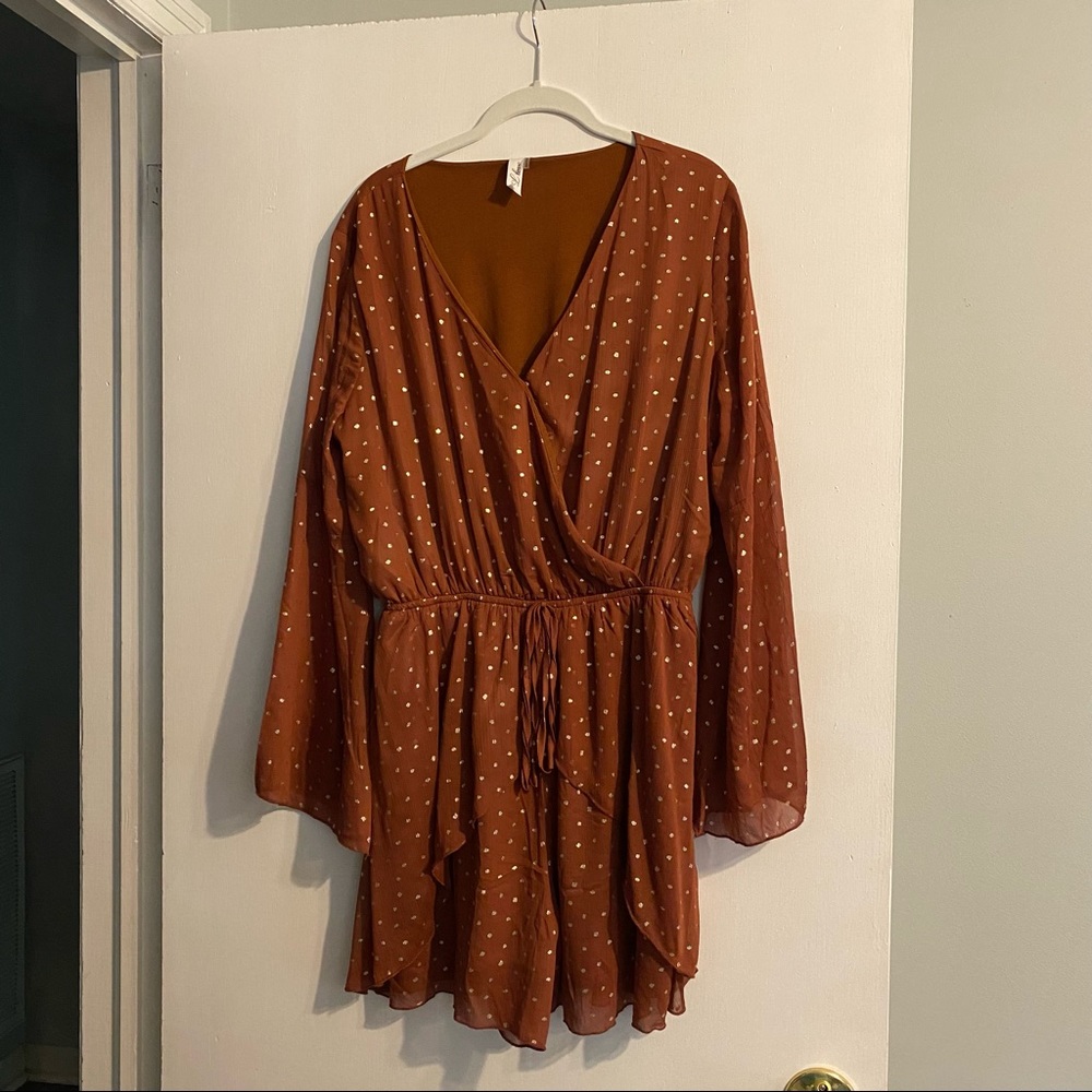Long sleeve romper